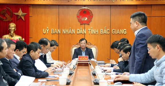 Bắc Giang đốc thúc tiến độ triển khai Khu công nghiệp Hòa Yên