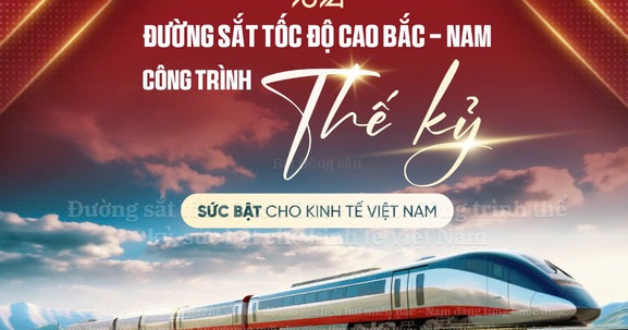 Đường sắt tốc độ cao Bắc - Nam: Công trình thế kỷ, sức bật cho kinh tế Việt Nam