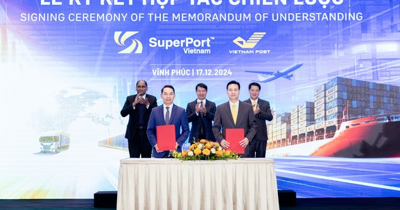 Việt Nam SuperportTM và Bưu điện Việt Nam hợp tác trong lĩnh vực logistics số