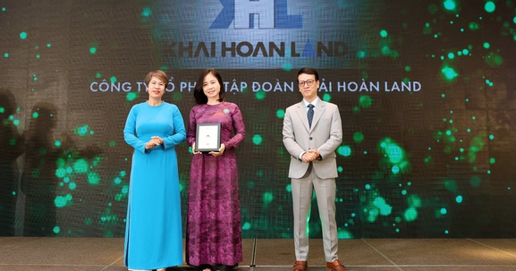 Tập đoàn Khải Hoàn Land đạt giải Nhà phát triển bất động sản tiêu biểu năm 2024
