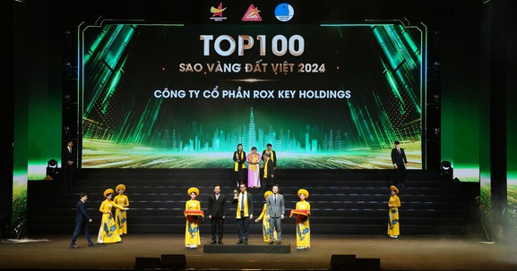 ROX Key Holdings được trao giải thưởng Sao Vàng đất Việt 2024