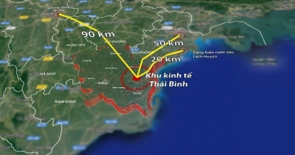 Thái Bình: Sau năm 2030, dự kiến sẽ có sân bay, tuyến đường sắt và phân tách thành 3 vùng phát triển