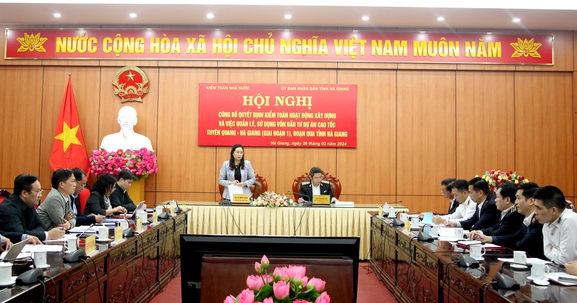 Công bố Quyết định Kiểm toán Dự án Cao tốc Tuyên Quang – Hà Giang