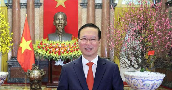 Thông điệp chúc Tết Giáp Thìn 2024 của Chủ tịch nước Võ Văn Thưởng