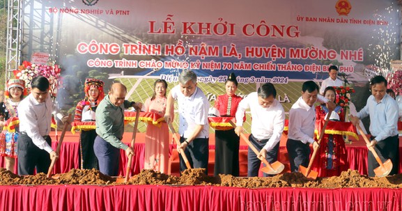 Điện Biên: Khởi công Dự án đầu tư xây dựng Hồ Nậm Là