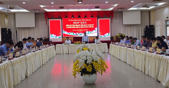 Long An: Tốc độ tăng tổng sản phẩm (GRDP) quý I năm 2024 ước đạt 4,83%