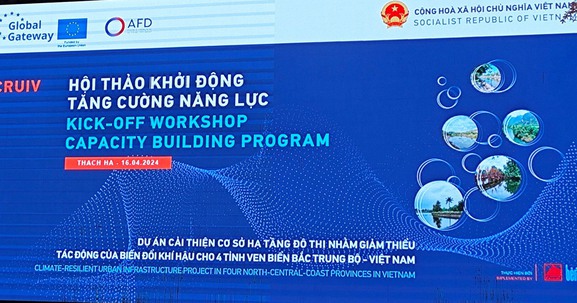 Hà Tĩnh tổ chức Hội thảo khởi động tăng cường năng lực cho Dự án cải thiện cơ sở hạ tầng đô thị