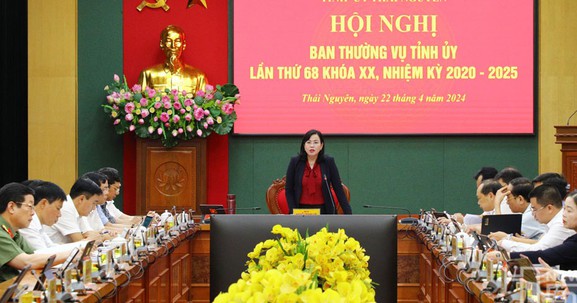 Ban Thường vụ Tỉnh ủy Thái Nguyên cho ý kiến về việc điều chỉnh chủ trương một số dự án