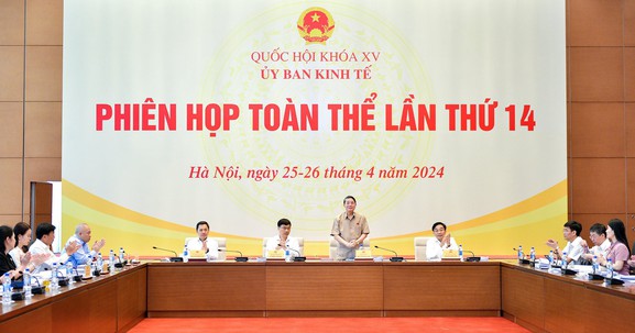 Phó Chủ tịch Quốc hội Nguyễn Đức Hải dự Phiên họp toàn thể lần thứ 14 của Ủy ban Kinh tế