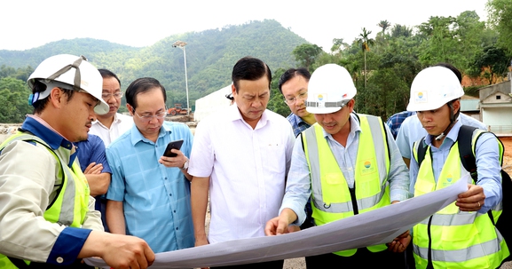 Hà Giang: Chủ tịch tỉnh kiểm tra tiến độ Dự án Cao tốc Tuyên Quang – Hà Giang