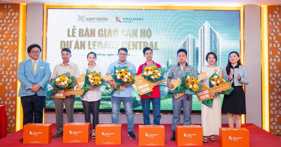 Bình Dương: Kim Oanh Group bắt đầu bàn giao căn hộ Legacy Central