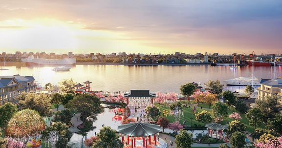 Cơ hội đột phá kinh doanh tại phố đi bộ ven sông dài và đẹp nhất Việt Nam tại Hải Phòng