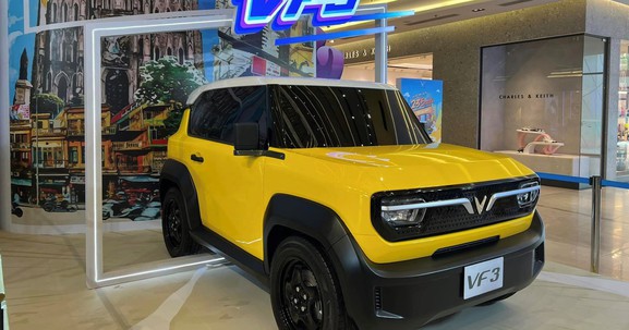 Mẫu xe nhiều lựa chọn màu sơn nhất Việt Nam gọi tên VinFast VF 3