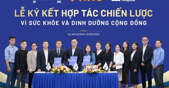 Vinamilk kí hợp tác chiến lược nâng cao sức khỏe cộng đồng cùng VNVC, BV Tâm Anh