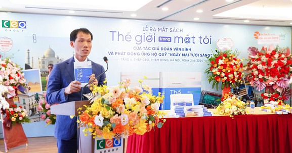 LS. TS. Đoàn Văn Bình ra mắt cuốn sách “Thế giới trong mắt tôi”