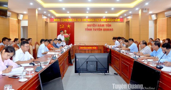 Gỡ điểm nghẽn giải phóng mặt bằng dự án cao tốc Tuyên Quang - Hà Giang