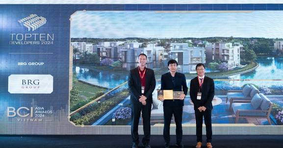 Tập đoàn BRG lần thứ năm liên tiếp được tôn vinh “Top 10 công ty Chủ đầu tư hàng đầu” trong lĩnh vực phát triển Bất động sản
