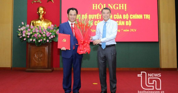 Ông Trịnh Việt Hùng giữ chức Bí thư Tỉnh ủy Thái Nguyên