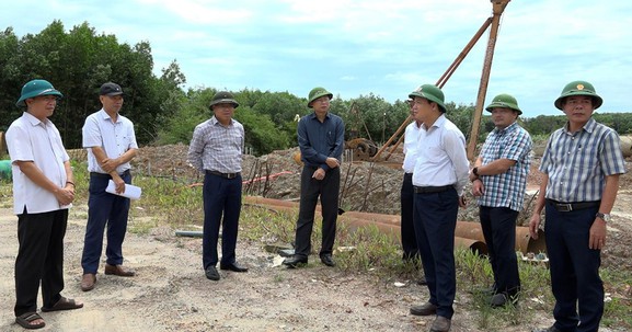 Quảng Trị: Tập trung nhân lực tận dụng thời tiết khô ráo đẩy nhanh tiến độ Dự án BIIG2
