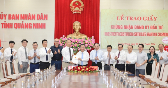Tập đoàn Foxconn tiếp tục đầu tư thêm 551 triệu USD tại Quảng Ninh