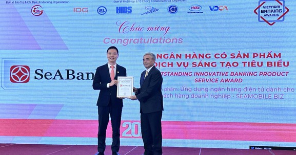 SeABank lần thứ 4 liên tiếp được vinh danh là Ngân hàng Việt Nam tiêu biểu
