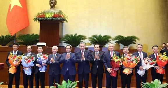 Quốc hội phê chuẩn bổ nhiệm 3 Phó Thủ tướng, 2 Bộ trưởng