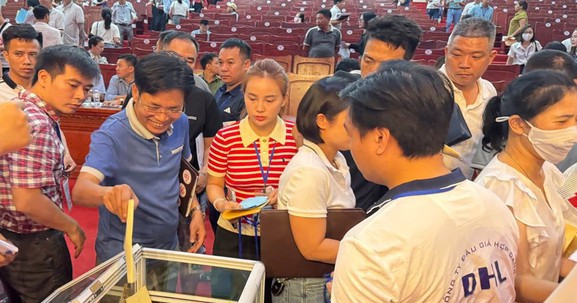 Bắc Giang: Đạt kỷ lục nguồn thu từ đấu giá đất tại huyện Yên Dũng
