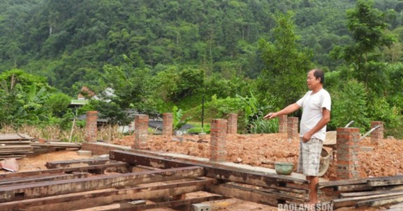 Lạng Sơn: Đẩy nhanh dự án 5 hỗ trợ xóa nhà dột nát cho hộ nghèo
