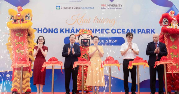 Vinmec khai trương phòng khám Đa khoa Quốc tế tại Vinhomes Ocean Park