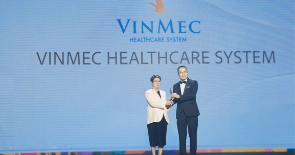Vinmec giành "cú đúp" tại giải thưởng nhân sự Châu Á