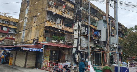 Hải Phòng hiện còn 75 chung cư nguy hiểm cấp D