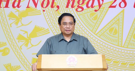 Thủ tướng Phạm Minh Chính chủ trì Hội nghị rút kinh nghiệm về ứng phó bão số 3