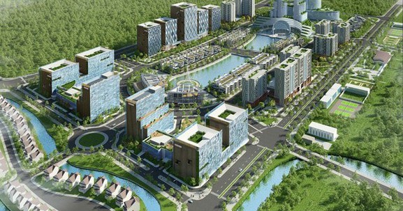 Hà Nội: Phê duyệt điều chỉnh cục bộ Quy hoạch chi tiết Khu đô thị Công viên công nghệ phần mềm Hà Nội, tỷ lệ 1/500