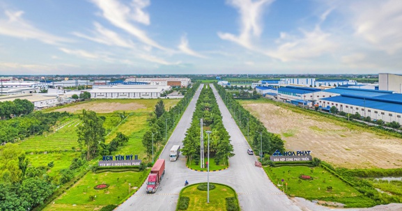 Hòa Phát (HPG) dự kiến phát triển thêm 3 khu công nghiệp mới