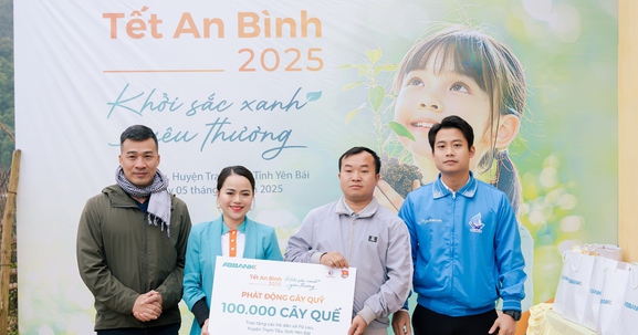 ABBANK phát động gây quỹ 100.000 cây xanh cho người dân tỉnh Yên Bái