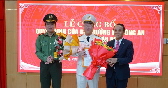 Bổ nhiệm Trung tá Nguyễn Kim Trung làm Phó Giám đốc Công an TP. Đà Nẵng