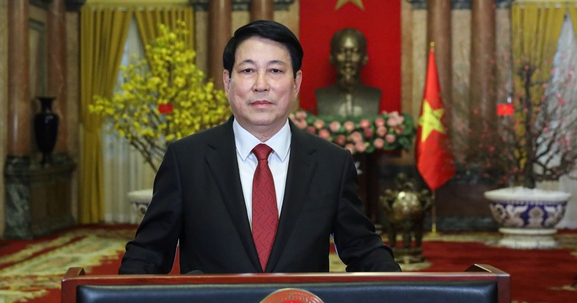 Lời chúc Tết Nguyên đán Ất Tỵ của Chủ tịch nước Lương Cường