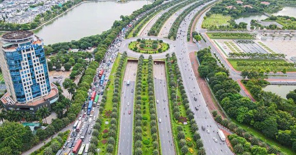 Từ hôm nay, đường gom của đại lộ dài và đẹp nhất Việt Nam chỉ được lưu thông 1 chiều
