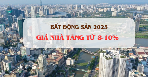 Năm nay, giá nhà sẽ tăng 8-10%
