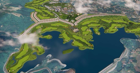 Thành phố nhỏ nhất Việt Nam sắp có đô thị và sân golf hơn 11.000 tỷ ở phía Tây
