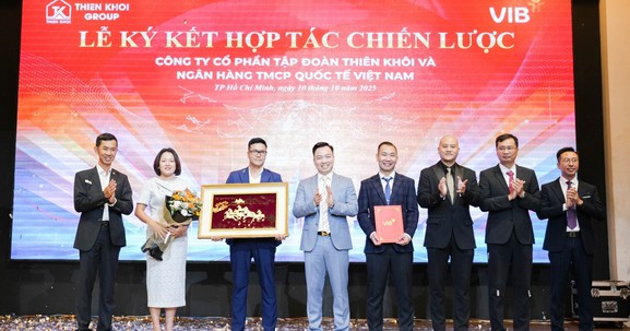 Kết nối sức mạnh Tài chính và Công nghệ Bất động sản – Bước tiến quan trọng của Thiên Khôi Group và VIB
