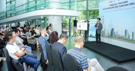 Giải thưởng "Kiến Trúc Xanh Sinh Viên 2025" thu hút gần 100 đồ án xuất sắc