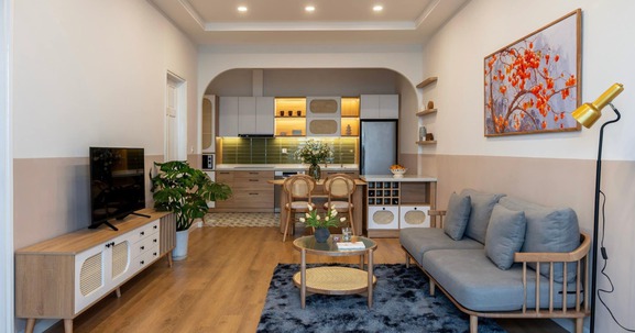 Căn hộ 90m2 tái sinh ngoạn mục: Mộc mạc, ấm cúng và tràn ngập nắng