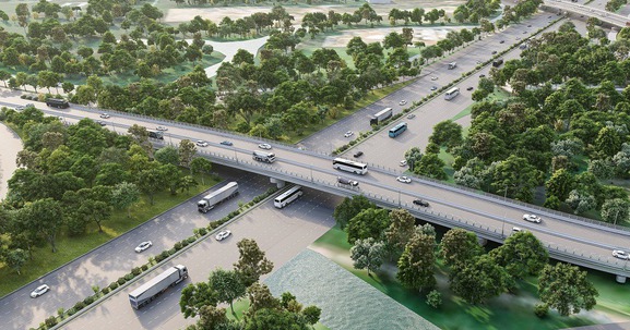 Cao tốc gần 30.000 tỷ kết nối đến Campuchia gặp khó