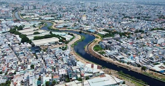 Dự án cải tạo con kênh dài nhất thành phố giàu nhất Việt Nam tăng vốn lên hơn 9.000 tỷ