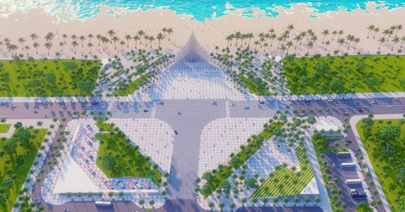 Thành phố giàu nhất Việt Nam 'lên đời' quảng trường nằm sát sườn bãi biển sôi động nhất miền Nam