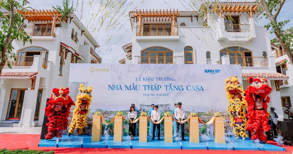 Đô thị Sun Group Vũng Tàu khai trương nhà mẫu thấp tầng Casa