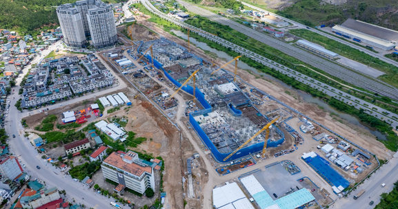 Hiện trạng trung tâm thương mại Aeon Mall hơn 5.000 tỷ tại tỉnh có đường bờ biển dài thứ 3 Việt Nam sau 8 tháng khởi công
