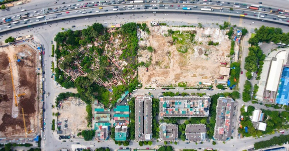 Cận cảnh "đất vàng" sát Vành đai 3 được Hà Nội giao Hacinco xây nhà ở xã hội