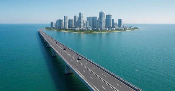 Dự án tuyến đường vượt biển Cần Giờ - Vũng Tàu do Vingroup đề xuất đón tin vui lớn